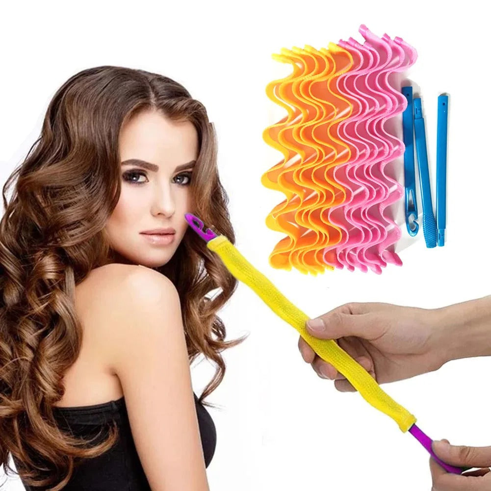 Heatless Hair Curling Rod Roller Sticks 30 PCS