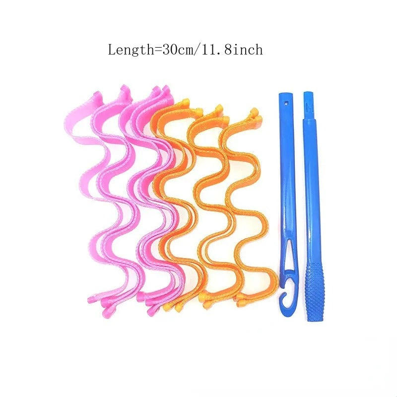 Heatless Hair Curling Rod Roller Sticks 30 PCS