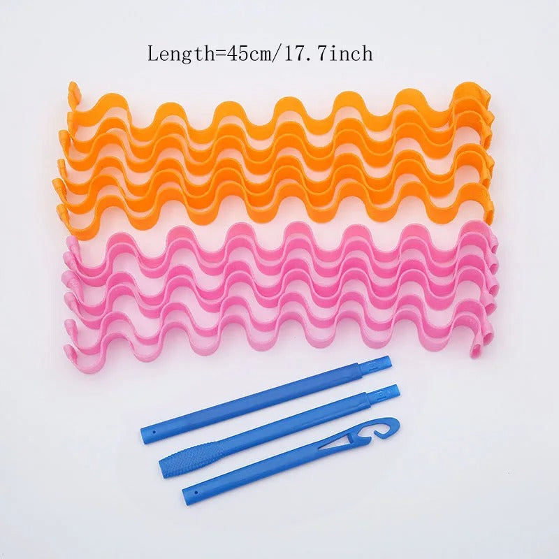 Heatless Hair Curling Rod Roller Sticks 30 PCS
