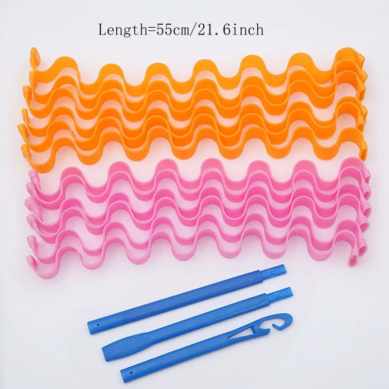 Heatless Hair Curling Rod Roller Sticks 30 PCS