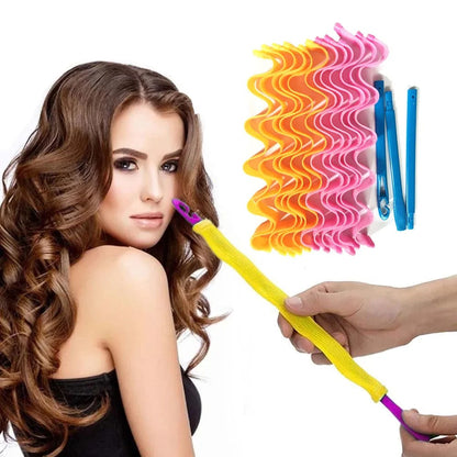 Heatless Hair  Curling Rod Roller Sticks 30 PCS